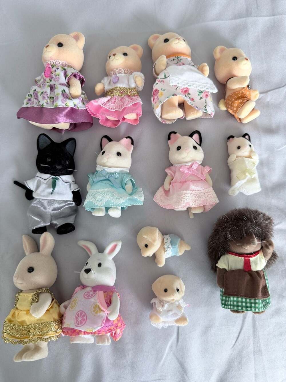 Calico Critters Figures Lot Animal Doll Family Set Assorted